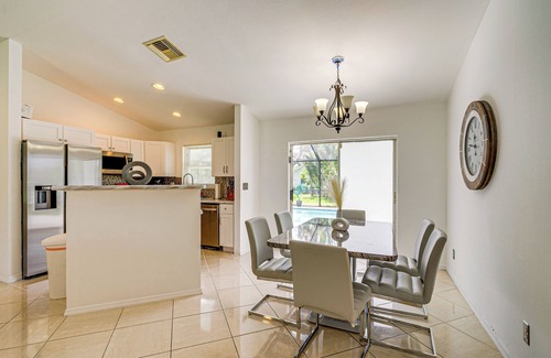 Fort Myers House | Quiet Neighborhood! Poolside Oasis in Cape Coral