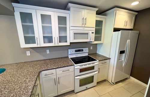 Panama City Beach Villa | Quiet-Relaxing-Modern-Sleeps 8-Walk to the Beach!