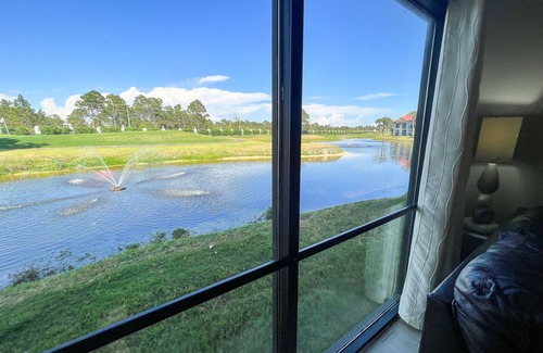 Panama City Beach Villa | Quiet-Relaxing-Modern-Sleeps 8-Walk to the Beach!