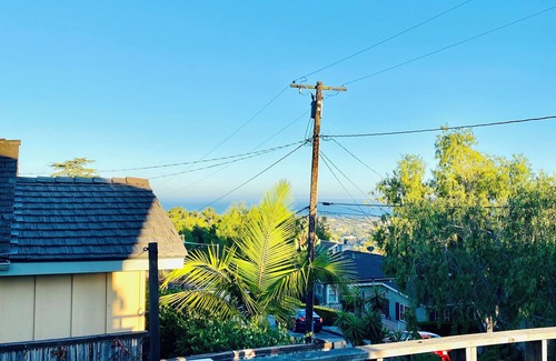 Lower Riviera Cottage | Quiet Room in American Riviera Cottage, with Ocean View in charming older home