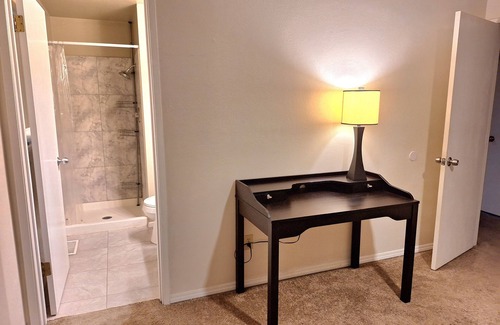 North Creek House | Quiet room with a private bathroom in a safe neighborhood.