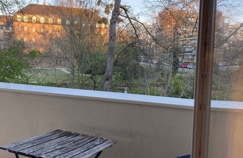 Moulin du Comte Apartment | QUIET STUDIO near town center facing park/river vilaine :)