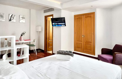 Palacio Apartment | Quiet studio on GRAN VIA.