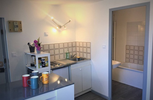 Limoges Apartment | Quiet studio with WIFI in VALADON