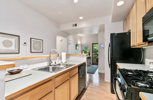 River Rock Condo | Quiet Urban Escape – Backs to Poudre River Trail!