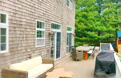 Clearwater Beach House | Quintessential East Hampton Home in Private Beach Community. Pool, HotTub & More