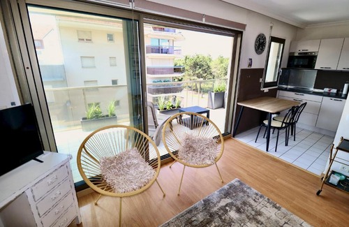 Le Touquet-Paris-Plage Apartment | Résidence de standing, Appartement 4 personnes, T2 cabine avec balcon