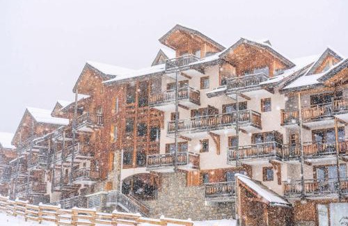 Les Orres Apartment | Résidence Le Parc Des Airelles - Chaleureux T2 avec superbe vue sur les pistes MAE-3621