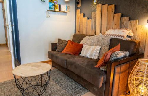 Les Orres Apartment | Résidence Le Parc Des Airelles - Chaleureux T2 avec superbe vue sur les pistes MAE-3621