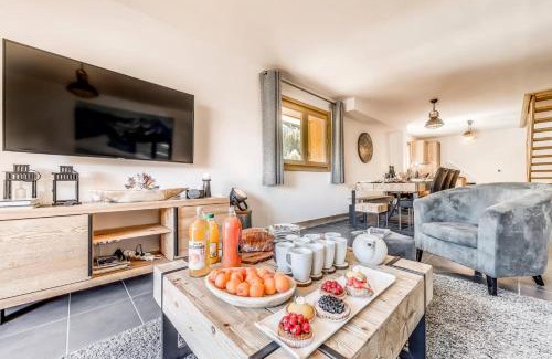 Les Boisses Apartment | Résidence Lodge Des Neiges C - Appartement 4 pied de pistes, service hotelier inclus MAE-2578