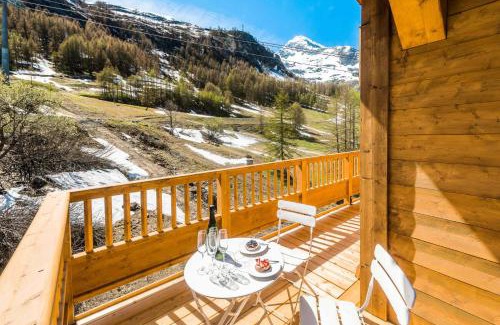 Les Boisses Apartment | Résidence Lodge Des Neiges C - Appartement 4 pied de pistes, service hotelier inclus MAE-2578