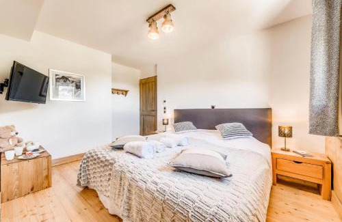 Les Boisses Apartment | Résidence Lodge Des Neiges C - Appartement 4 pied de pistes, service hotelier inclus MAE-2578