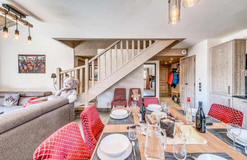 Les Boisses Apartment | Résidence Lodge Des Neiges C - Appartement 4 - pied de pistes, service hotelier inclus MAE-2580