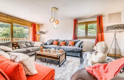 Les Boisses Apartment | Résidence Lodge Des Neiges C - Appartement 4 - pied de pistes, service hotelier inclus MAE-4482