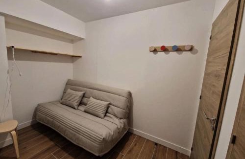 Les Claux Apartment | Résidence Varsea - Studio récent 3 lits avec balcon sud MAE-0021