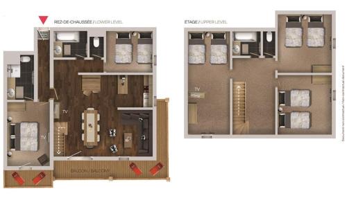 Les Almes Apartment | Résidences Village Montana by Les Etincelles