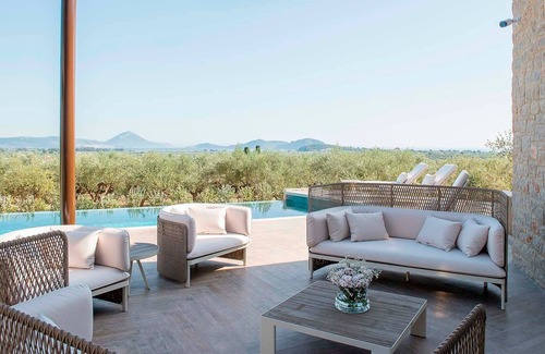 Nafplion City Centre Villa | R 1467 Althaea with BBQ, Home theater & Yoga area.