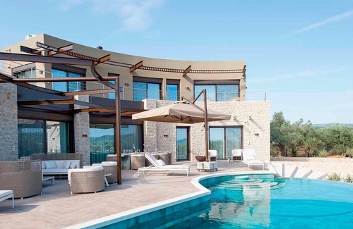 Nafplion City Centre Villa | R 1467 Althaea with BBQ, Home theater & Yoga area.