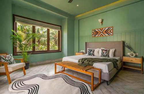Saunta Vaddo House | Raina Villas Goa lux 8bhk pvt pool fully serviced