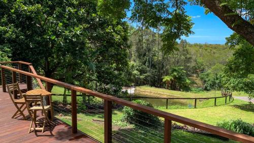 Mount Cotton Apartment | Rainforest Gardens - Luxury Hillside Accomodation with Views to Bay & Islands