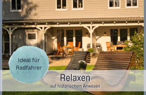 Steinberg Apartment | RamosHansenHof Fewo Fördebrise mit Sauna