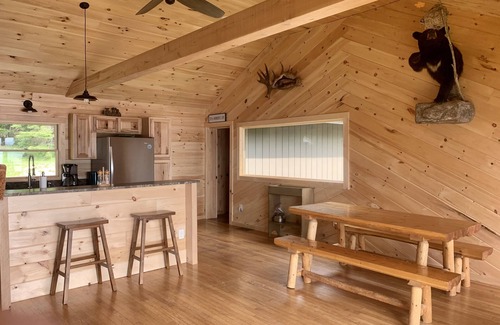 Rangeley Cabin | Rangeley Waterfront Retreat: 4 Bed, 2 Bath, Perfect for Families to Unwind