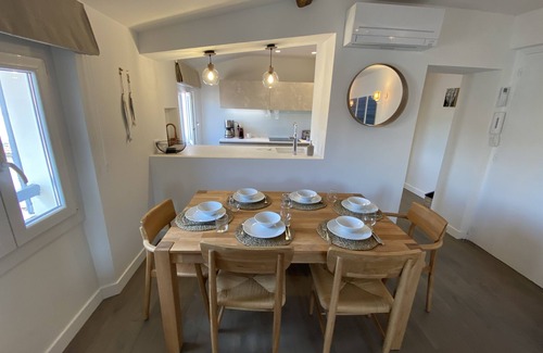 Antibes Old Town Apartment | Rare 3 BR/2 bath modern w/views old Antibes center