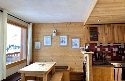La Plagne-Tarentaise Apartment | Rare! Charming duplex on the slopes - Plagne Villages - 6 people