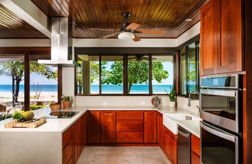 Playa Grande House | Rare Find: Beachfront Villa w/Private Pool & Spacious Backyard, Surf Break Right at Your Doorstep!