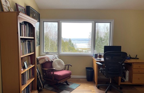 Petoskey House | Rare Find. in Petoskey , beautiful home sleeps 8 with lake frontage and woods.