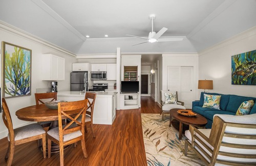 Poipu Condo | Rare Find w/2 AC! Newly renovated condo #128, ground flr, 3-4 min walk to beach