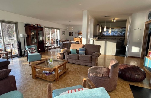 Angon House | Rare lakefront property for rent with private beach