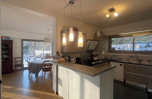 Angon House | Rare lakefront property for rent with private beach