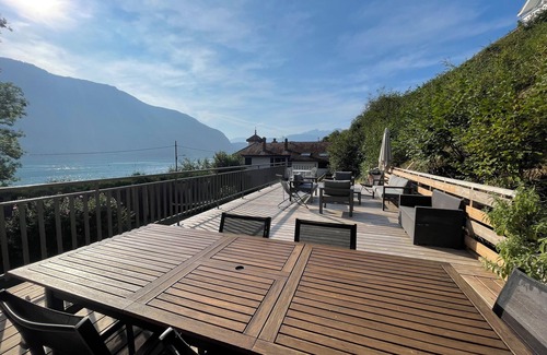 Angon House | Rare lakefront property for rent with private beach