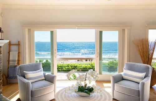 Sea Bright House | Rare Sea Bright Oceanfront Oasis, Steps to Beach!