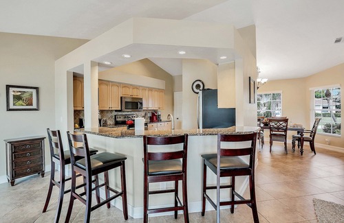 Marco Island House | RARE Waterfront Western Exposure Vacation Home - Best Sunset Views & FREE WiFi