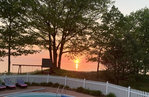 South Haven House | Rarely available Lakefront Home *Private Pool *Concierge * Fire Pit