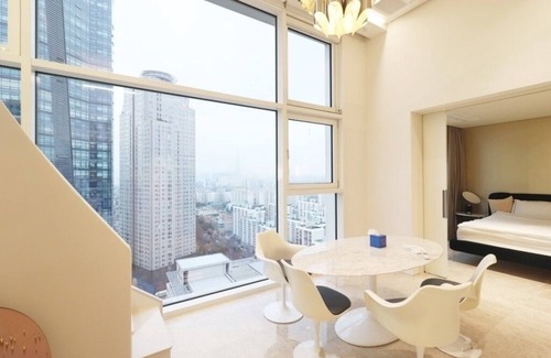 Hwayang-dong Apartment | Raum Penthouse - Luxury 2-Bedroom Penthouse in fabulous Seoul with a great view!