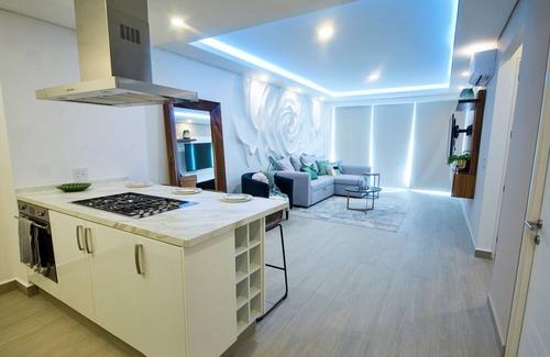 Zapopan Condo | Real View Towers, Real Center, 1st Floor Spectacular 1 BR, Sanitized, Zona Real