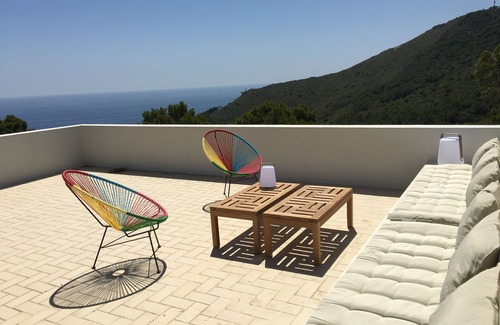 Sa Tuna Villa | Recent villa, 3 bedrooms/8 beds, sea view, quiet, private pool, 5 mins walk to the beach