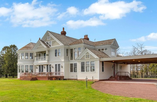 Northville House | Recently Renovated and Re-Designed Vineyard Mansion Located on the 205 acre.