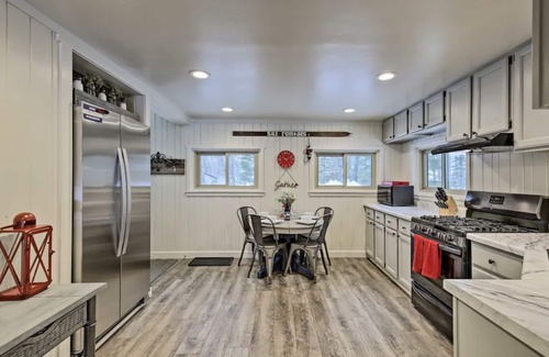 Eagle River Cottage | Recently renovated waterfront cottage with private pier and fire pit