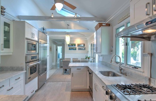 Village of Southampton House | Recently Renovated, Inviting Terrace Overlooking Pool, Minutes Away from.