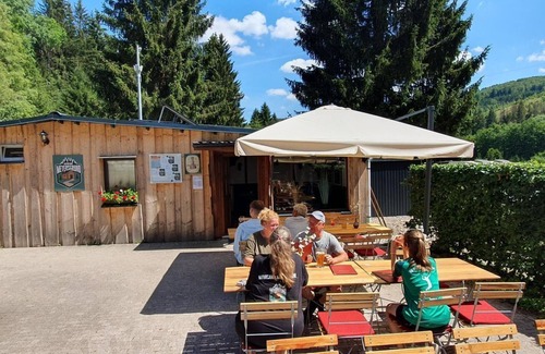 Ilmenau Apartment | Red Bungalow 316 cancellation free of charge - Naturcamp Meyersgrund - Ferienhäuser