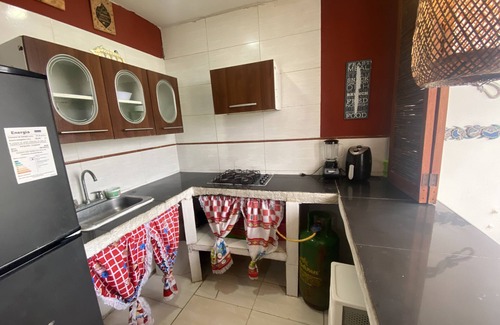 Costa Caribe House | RED MOON HOUSE IN FRONT OF THE SEA