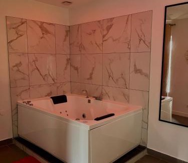 Fleury-Merogis Apartment | Red Room