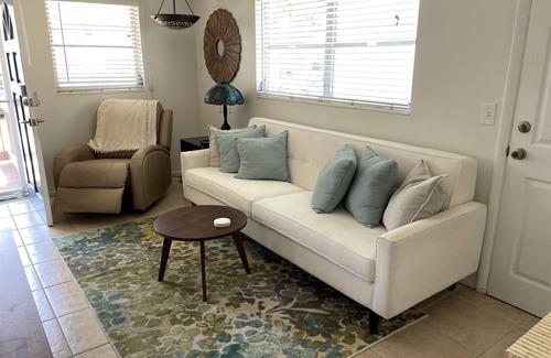 Redington Shores Cottage | Redington Escape Unit A - Just Steps from the Beach!