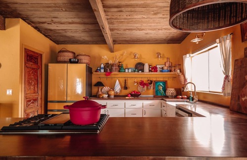 Sunmor House | Reduced Rates for Fall Stays! Bold 3 Bedroom Home with Private Heated Pool