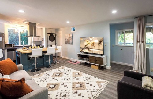 Guerneville House | Redwoods getaway w/decks & fenced yard