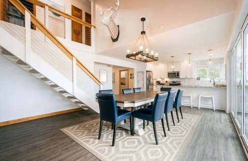 Swanton House | Reel Chill- 4 bedroom home with Dock, Swimspa, Hot tub!